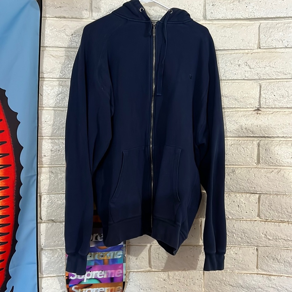 Essential navy blue champion hoodie